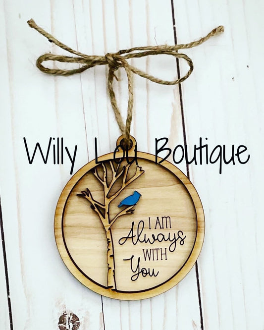 I am always with you ornament