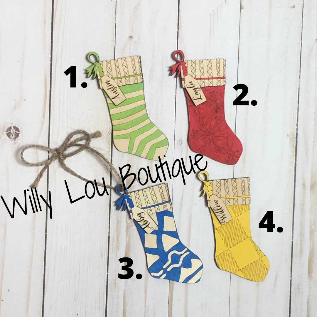 Stocking Name Tags