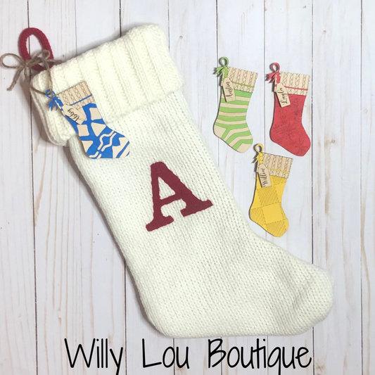Stocking Name Tags