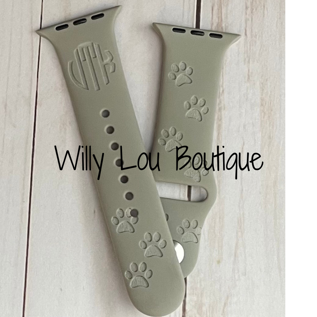Paw Print Apple Watch Band