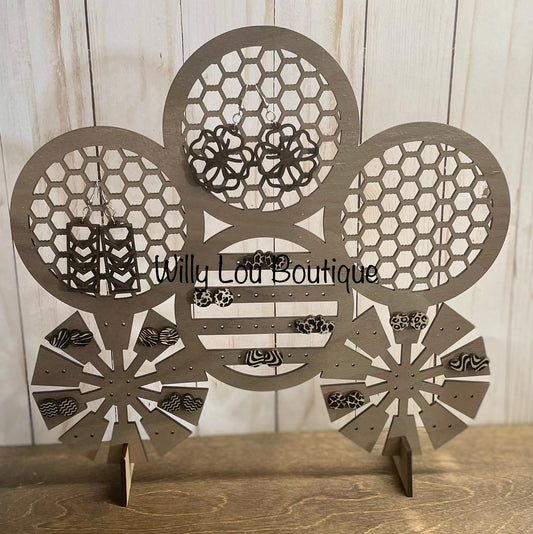 Farmhouse Windmill Earring Holder